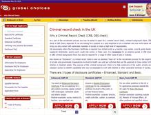 Tablet Screenshot of criminalcheck.globalchoices.co.uk