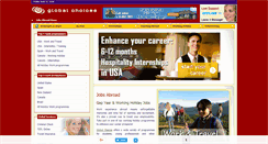 Desktop Screenshot of globalchoices.co.uk