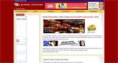 Desktop Screenshot of hostels.globalchoices.co.uk